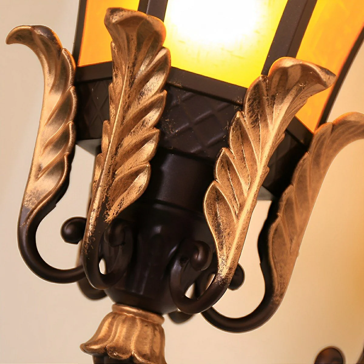 Vintage Hexagon Casa Marseille Waterproof Outdoor LED Porch Wall Lights - Image 5