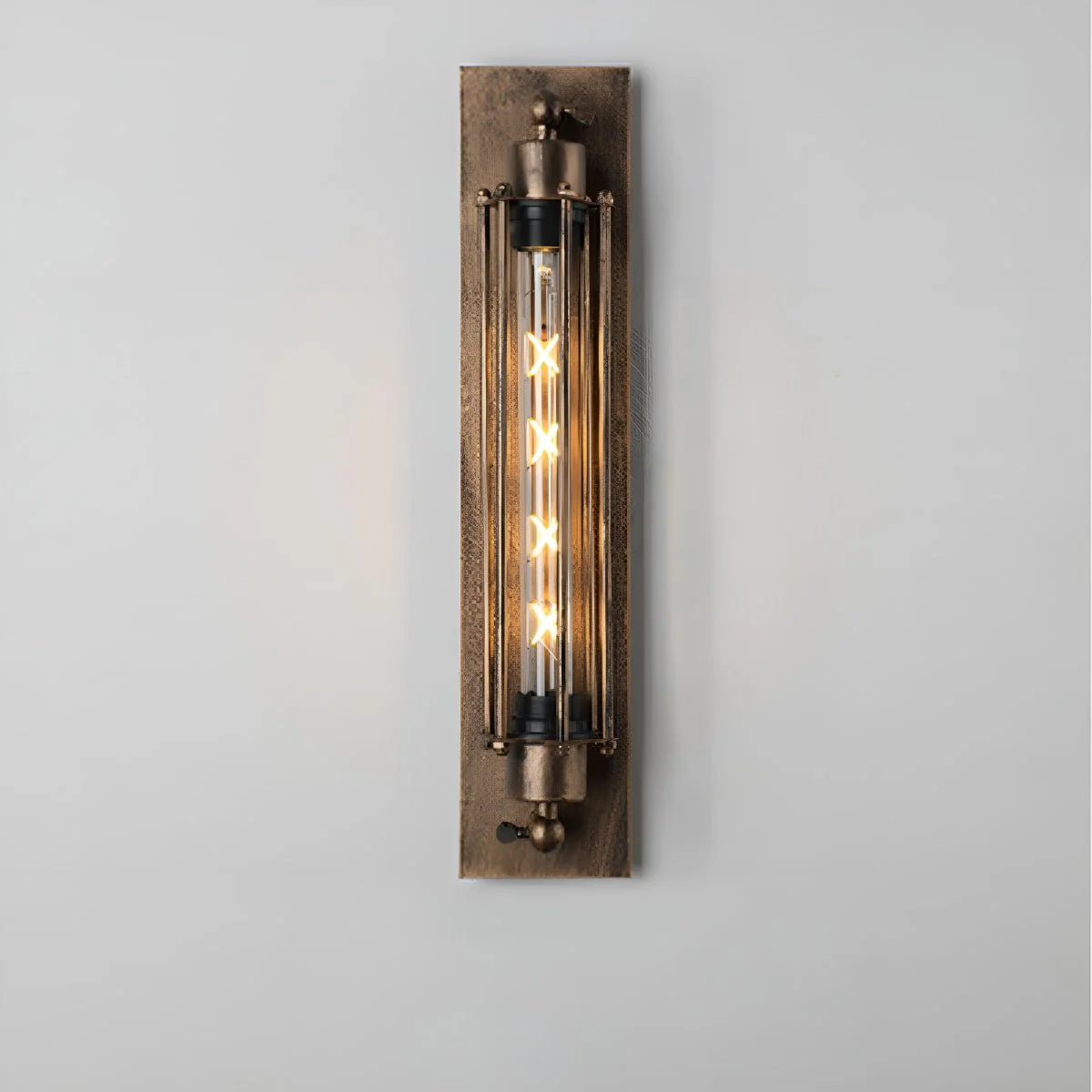 Vintage Industrial Iron Art LED Wall Sconces - Image 18