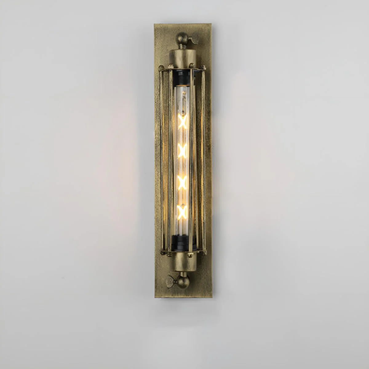 Vintage Industrial Iron Art LED Wall Sconces - Image 21