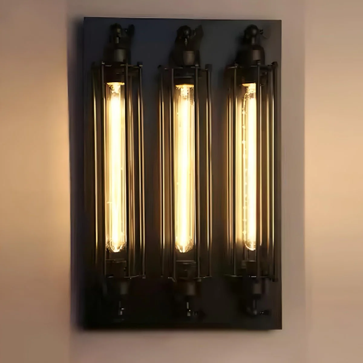 Vintage Industrial Iron Art LED Wall Sconces - Image 23