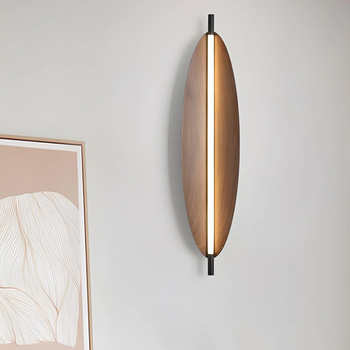 Vintage Leaves Creative LED Indoor Wall Sconce - Image 2