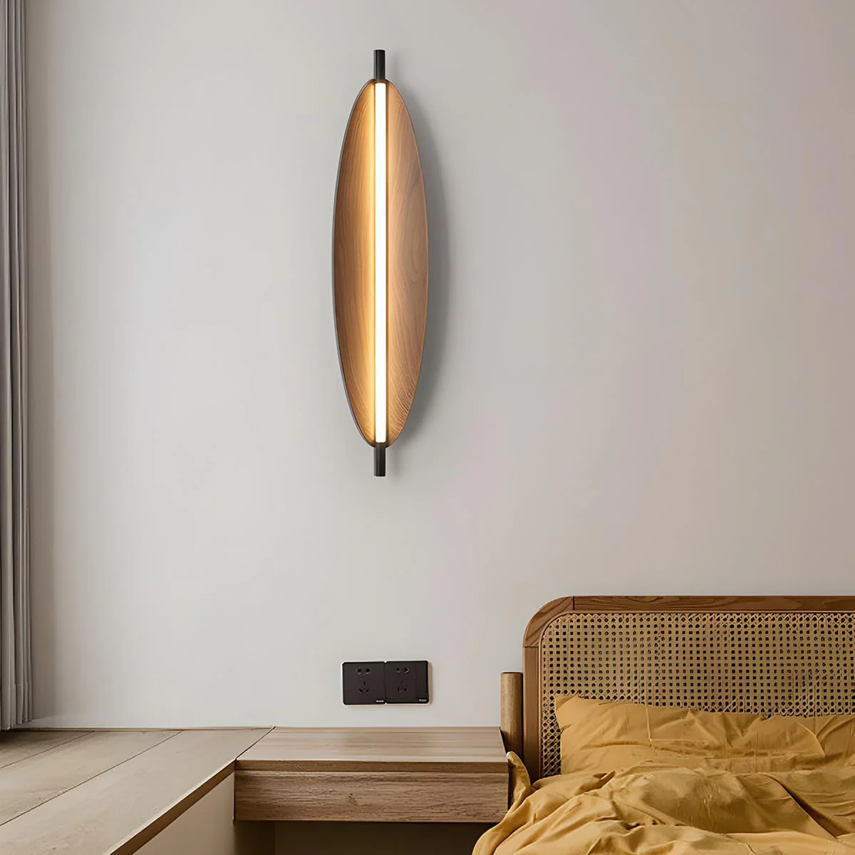 Vintage Leaves Creative LED Indoor Wall Sconce - Image 3