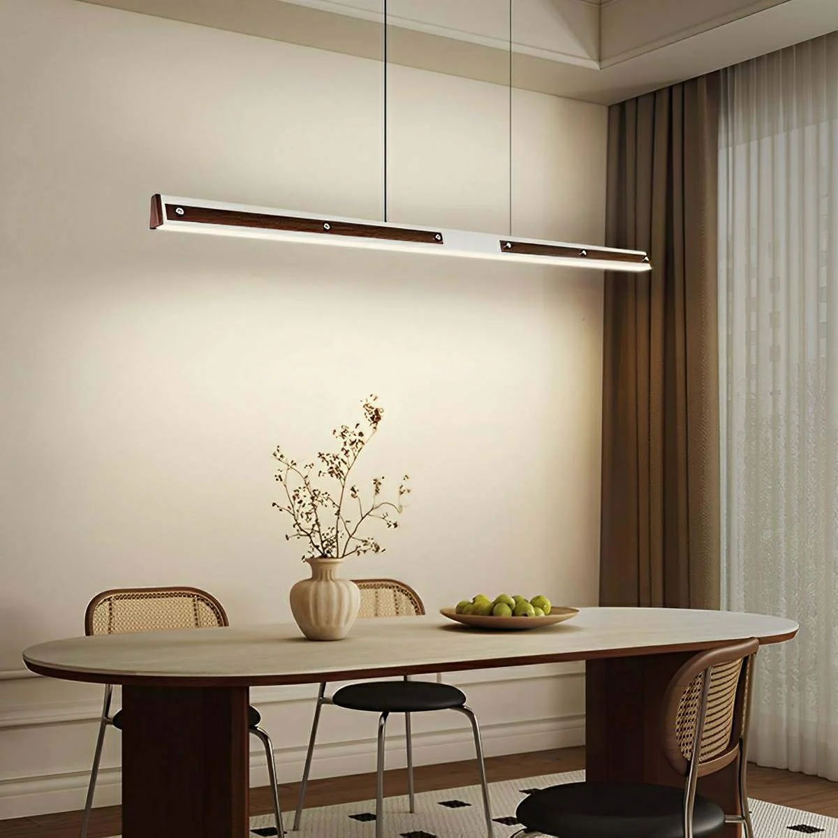 Vintage Minimalist Up and Down Dimmable LED Long Strip Light - Image 3
