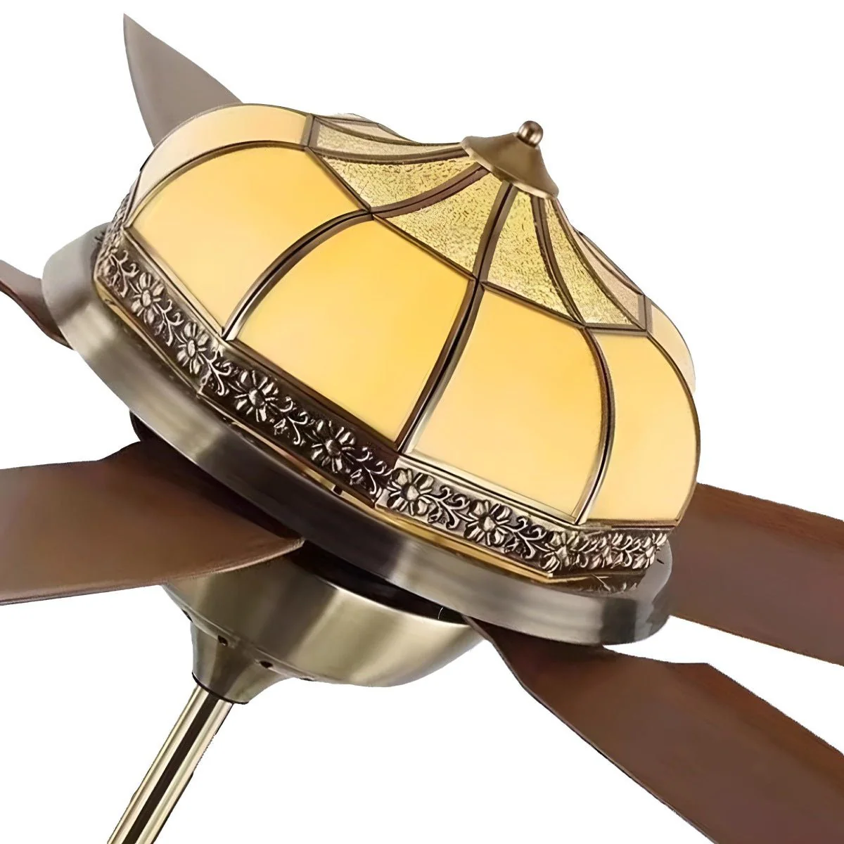 Vintage Reverse Variable Frequency DC Motor Ceiling Fan Light - Image 7