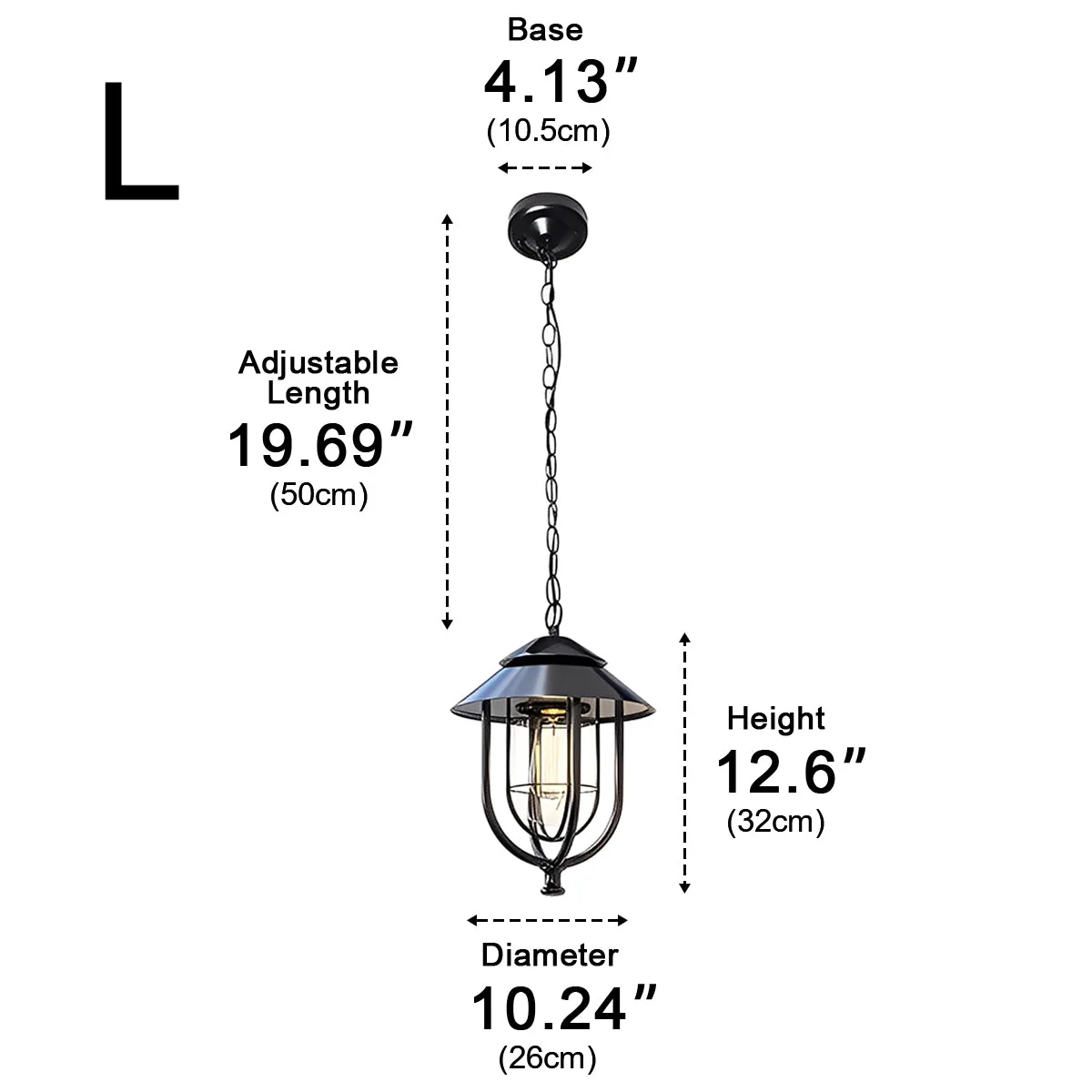 Vintage Rustic Birdcage Waterproof Outdoor LED Lantern Pendant Lights - Image 18