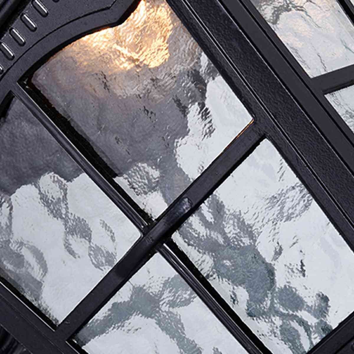 Vintage Rustic Cross Waterproof Outdoor LED Lantern Porch Wall Lights - Image 7