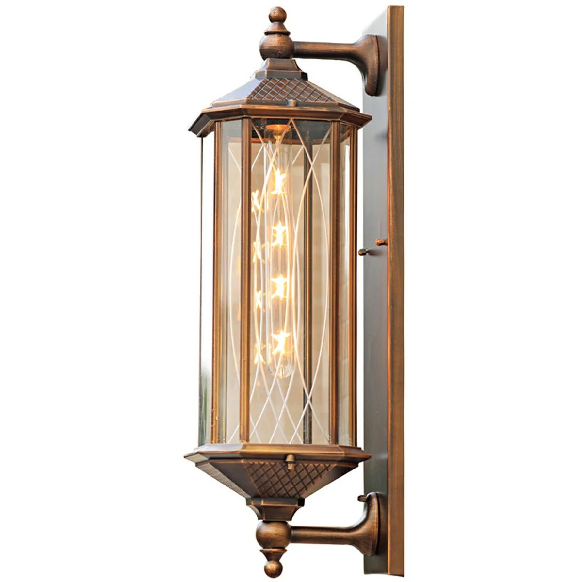 Vintage Rustic Waterproof Outdoor Porch Wall Lights - Image 10