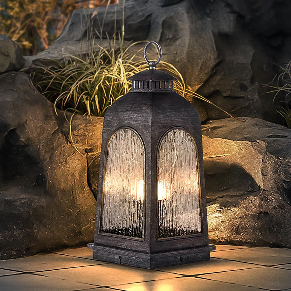 Vintage Waterproof Lantern Outdoor LED Landscape Lighting - Image 3