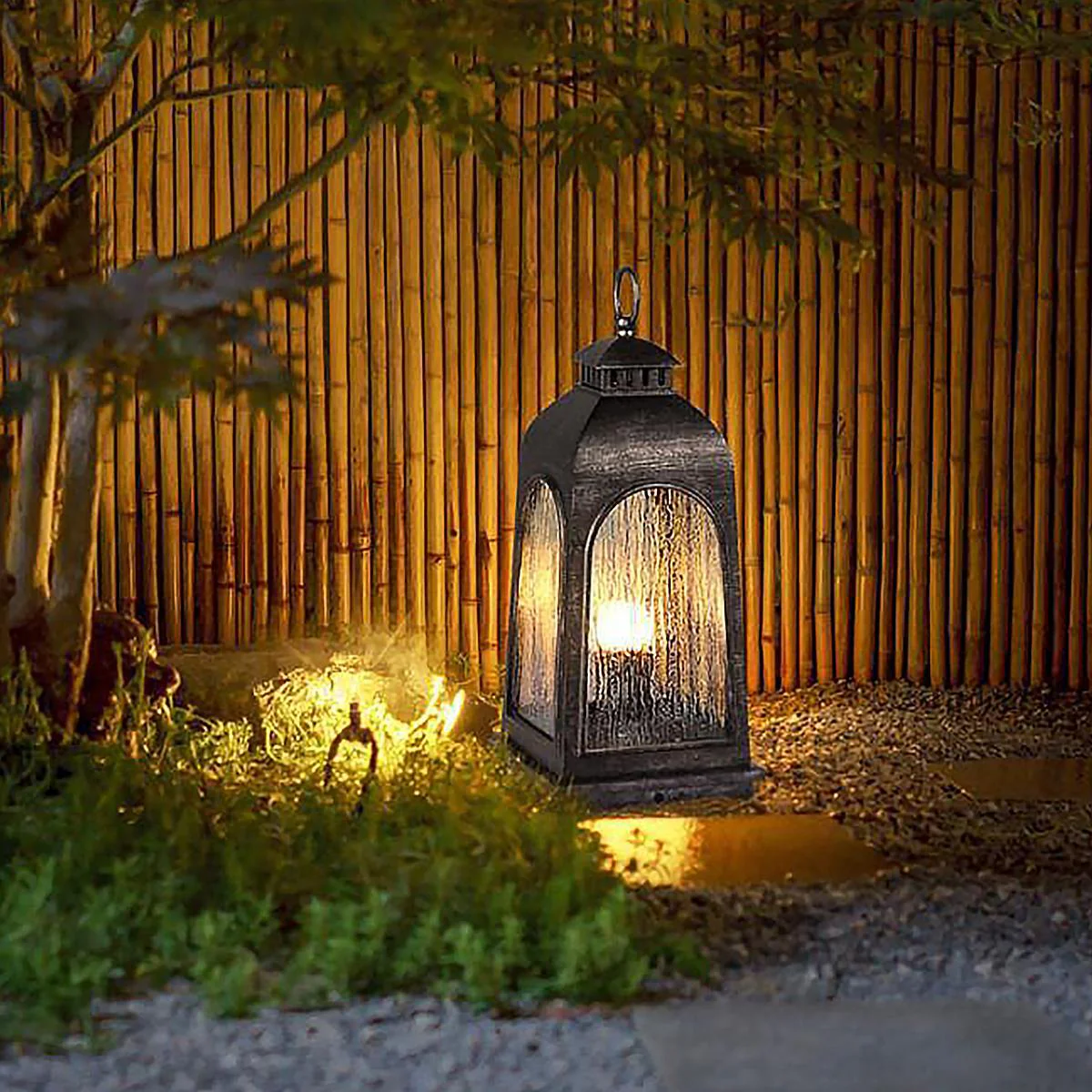 Vintage Waterproof Lantern Outdoor LED Landscape Lighting - Image 8