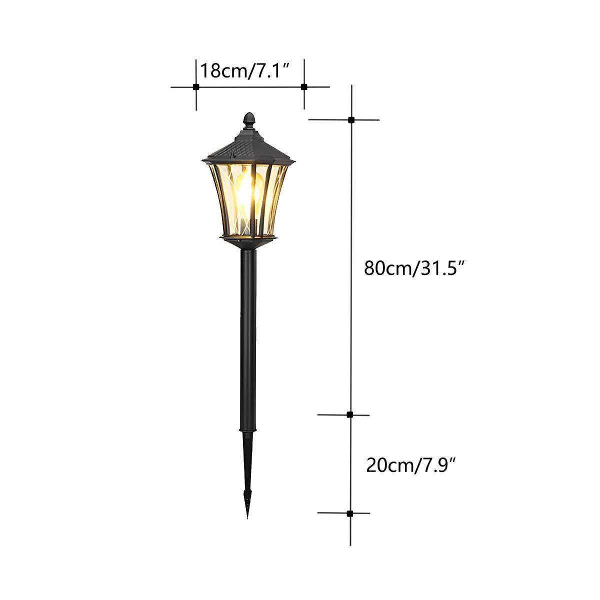 Vintage Waterproof Tower Outdoor LED Landscape Lighting - Image 11