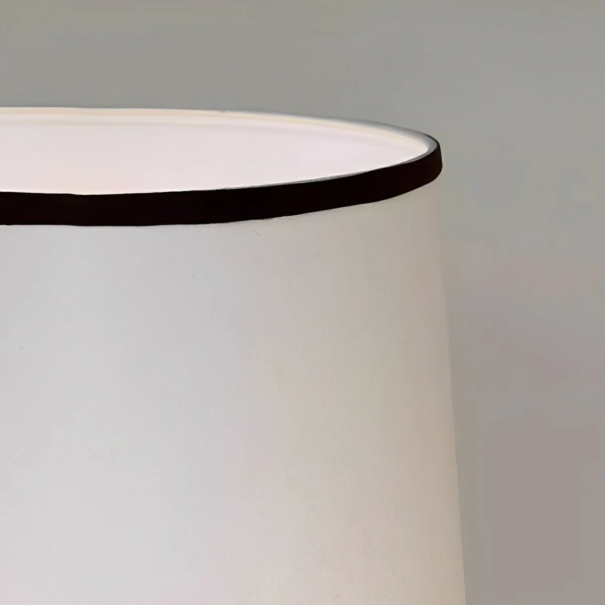 Vintage Wood Tapered LED Floor Lamp - Image 7