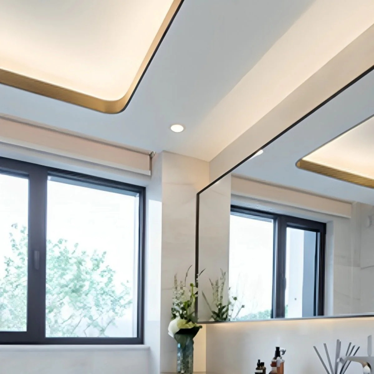 DC24V Waterproof 4*8mm Outdoor Recessed LED Linear Wall Light Strip DIY - Image 3