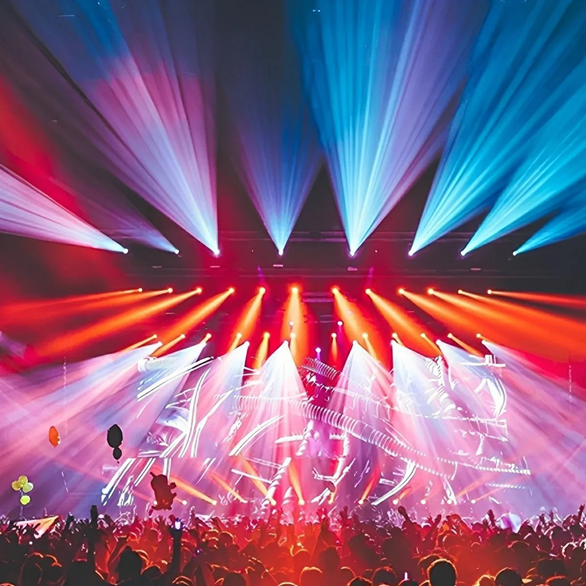 Waterproof 540° Rotation Outdoor LED Beam Spot Light Special Effects Lighting - Image 5
