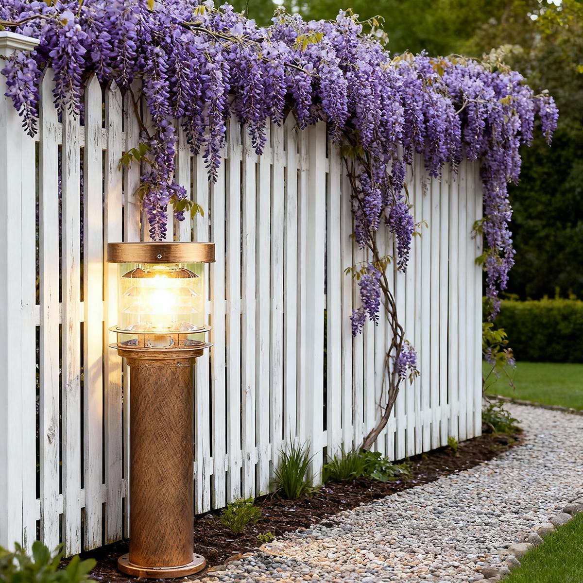 Waterproof Cylinder Tiered LED Outdoor Landscape Lighting - Image 2