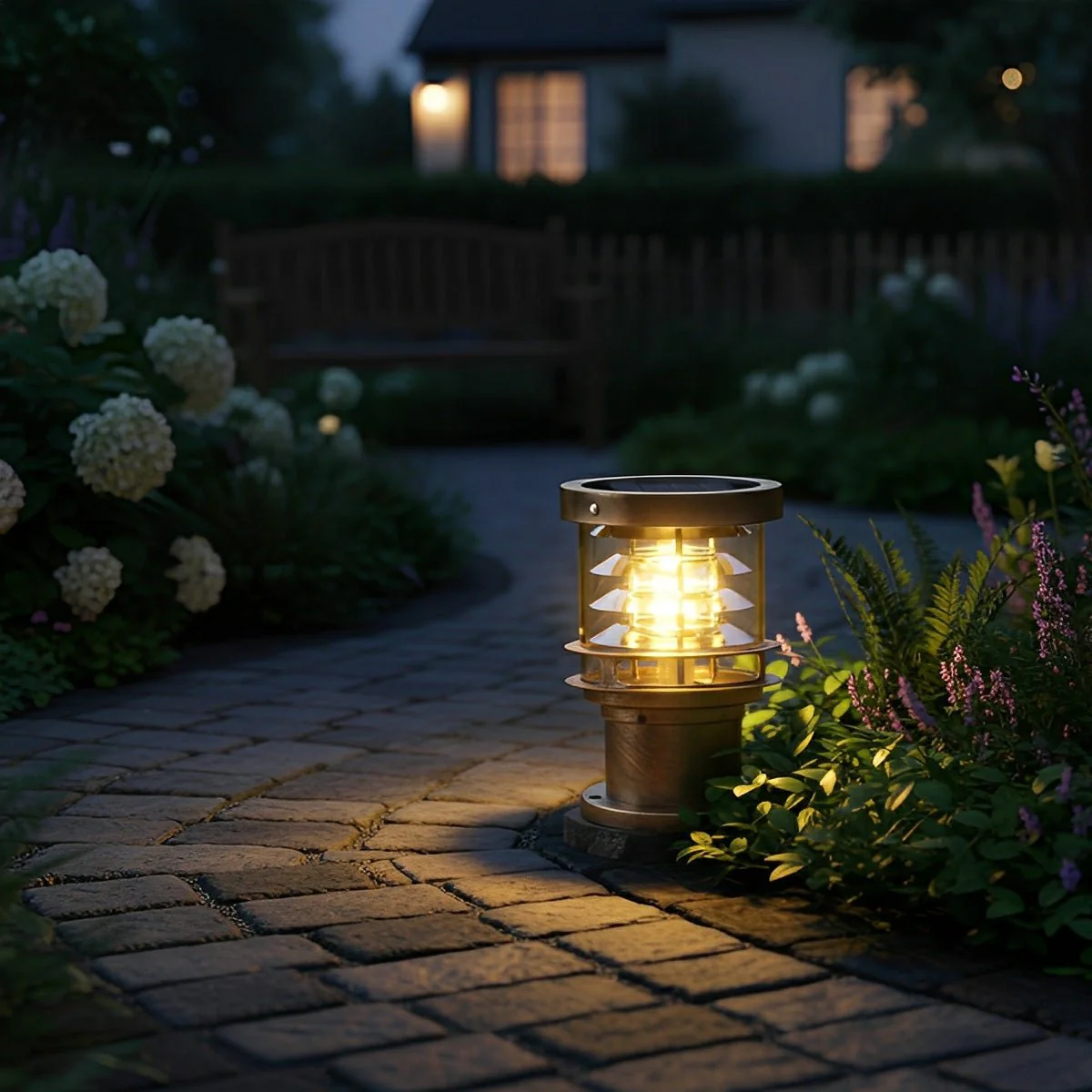 Waterproof Cylinder Tiered LED Outdoor Landscape Lighting - Image 7