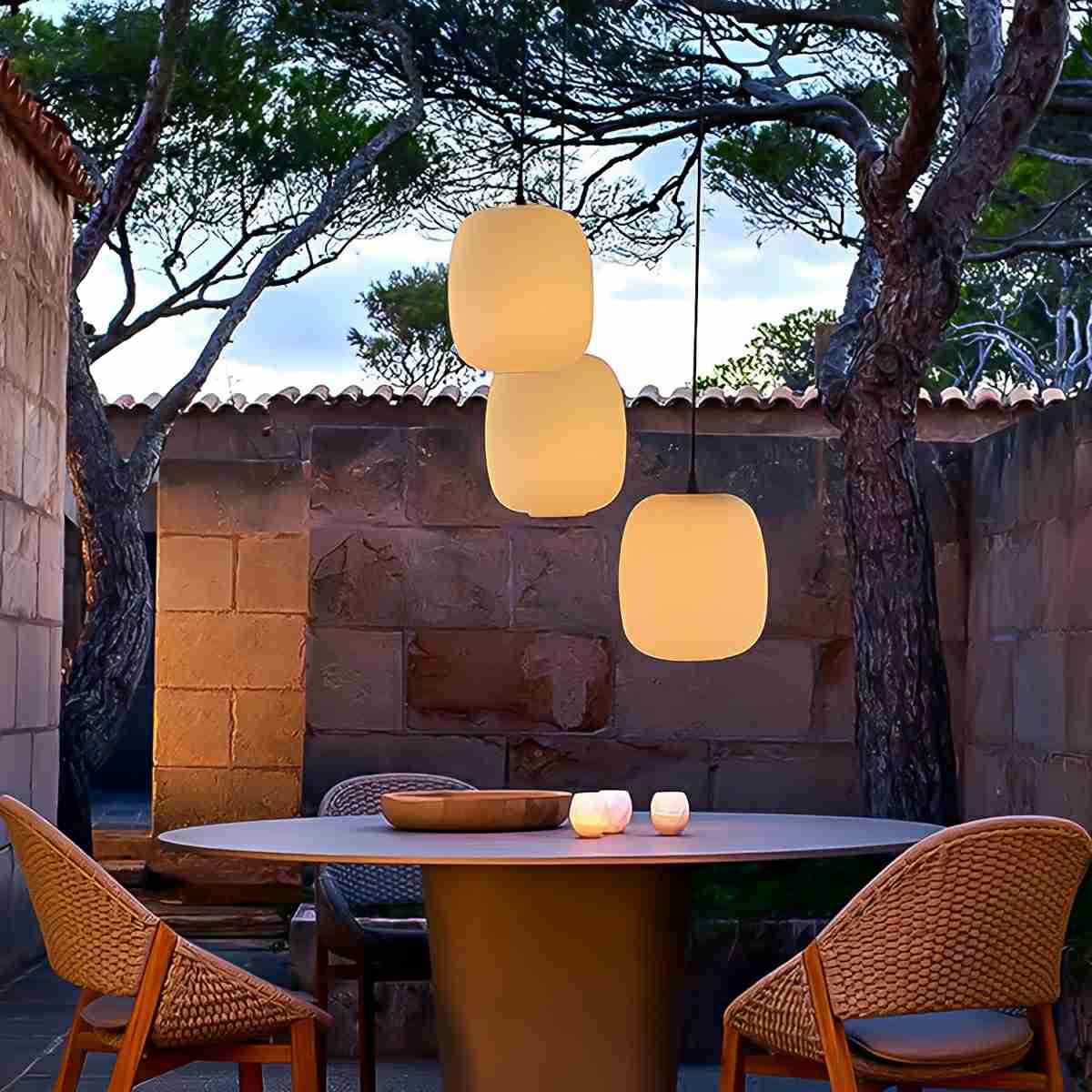 Waterproof Hanging Outdoor Pendant Light - Image 4