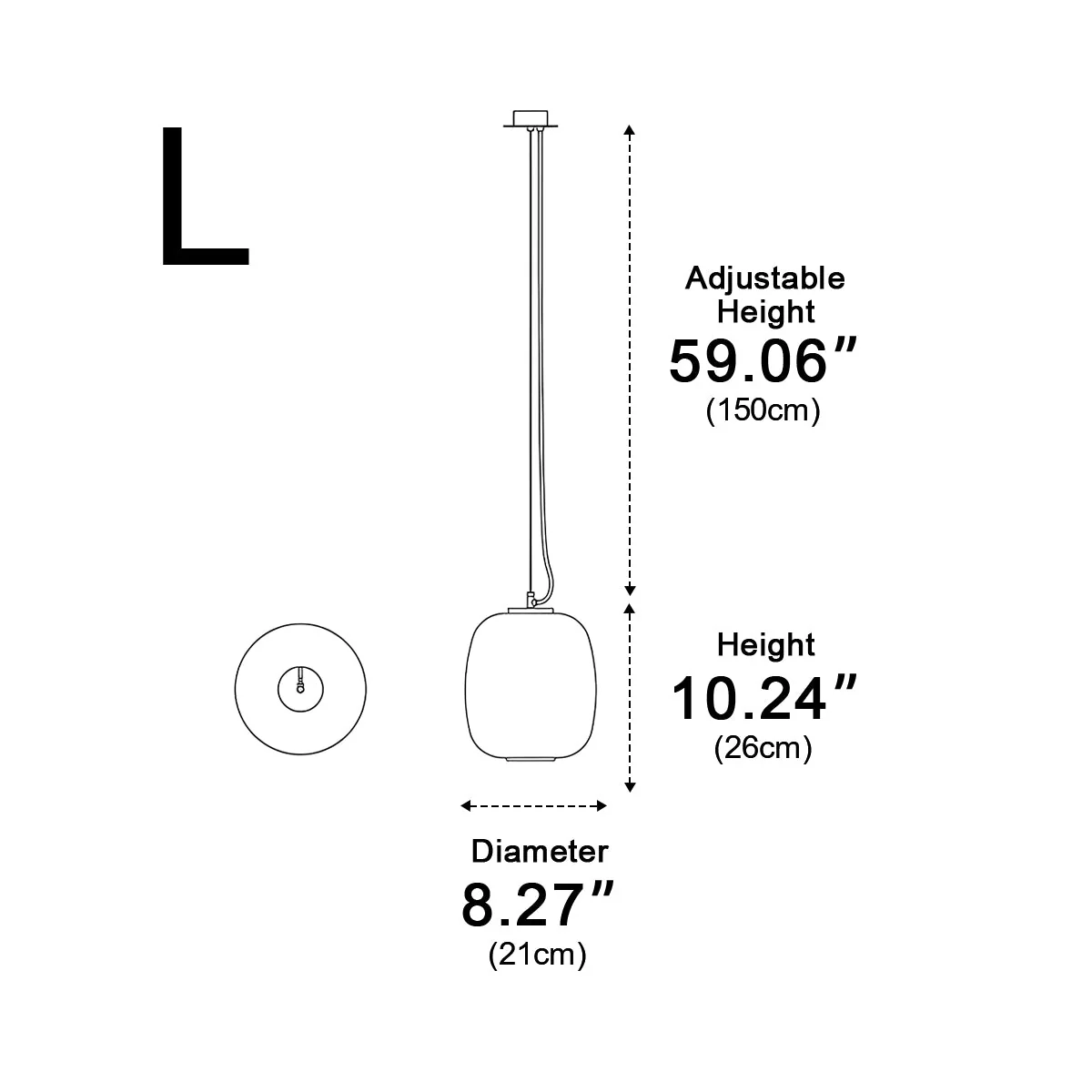 Waterproof Hanging Outdoor Pendant Light - Image 9