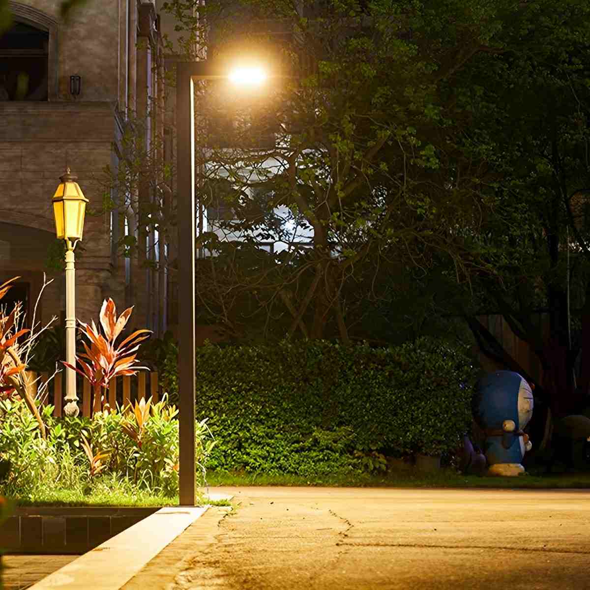 Waterproof LED Black Modern Column Outdoor Pole Street Light - Image 7
