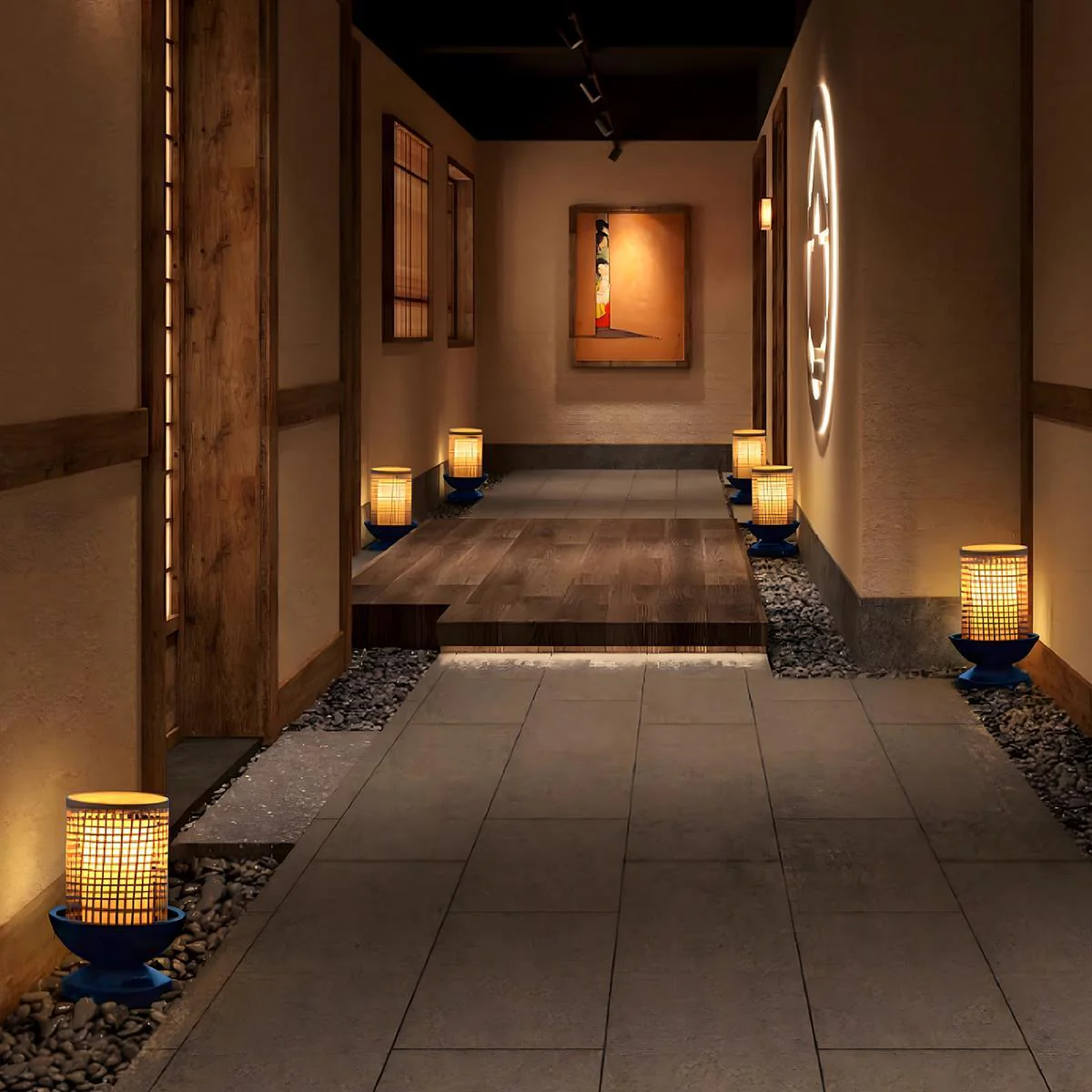 Waterproof LED Candlestick Outdoor Lawn Post Lighting - Image 5