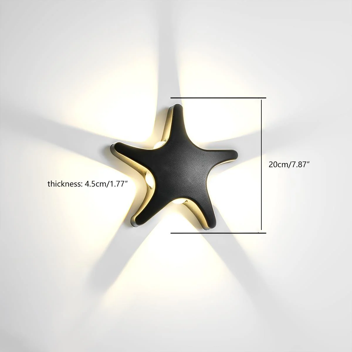 Waterproof Modern Animal Shape Outdoor LED Wall Lights - Image 13