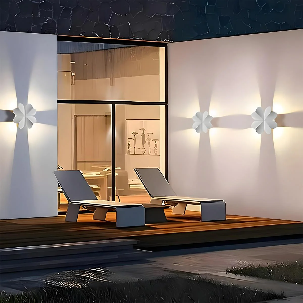 Waterproof Modern Animal Shape Outdoor LED Wall Lights - Image 15