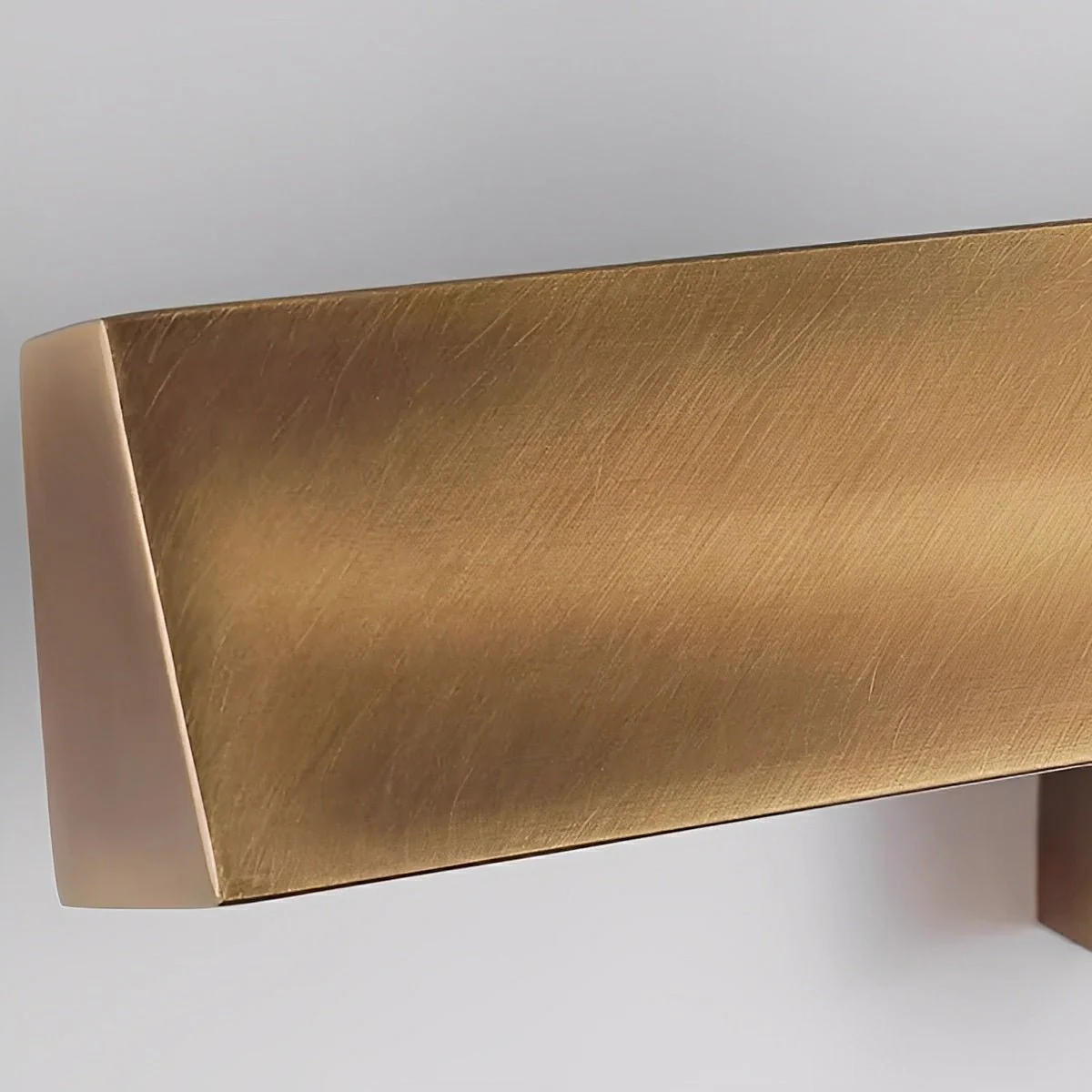 Waterproof Modern Copper Long Strip Outdoor Porch LED Wall Lights - Image 9