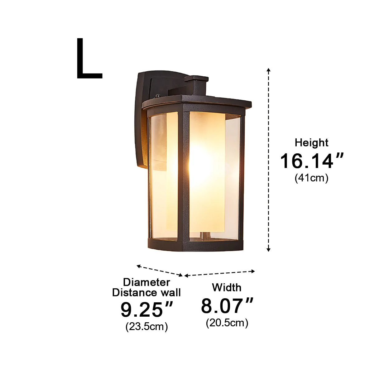 Waterproof Modern Farmhouse Outdoor LED Porch Wall Lights - Image 13