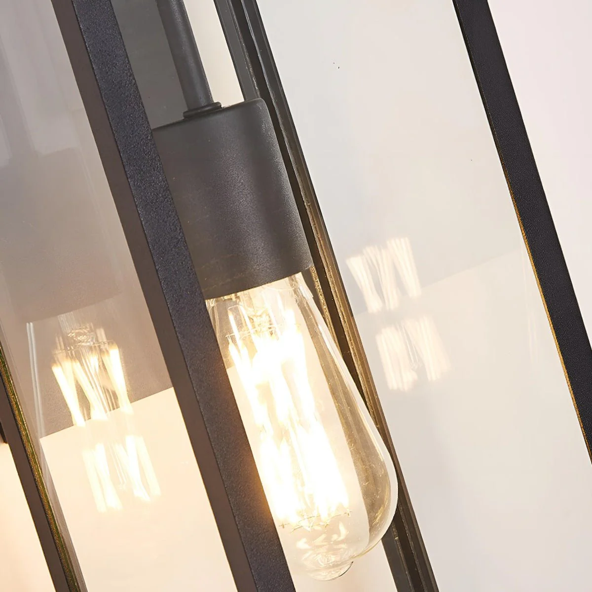 Waterproof Modern Farmhouse Rectangular Outdoor LED Porch Wall Lights - Image 10