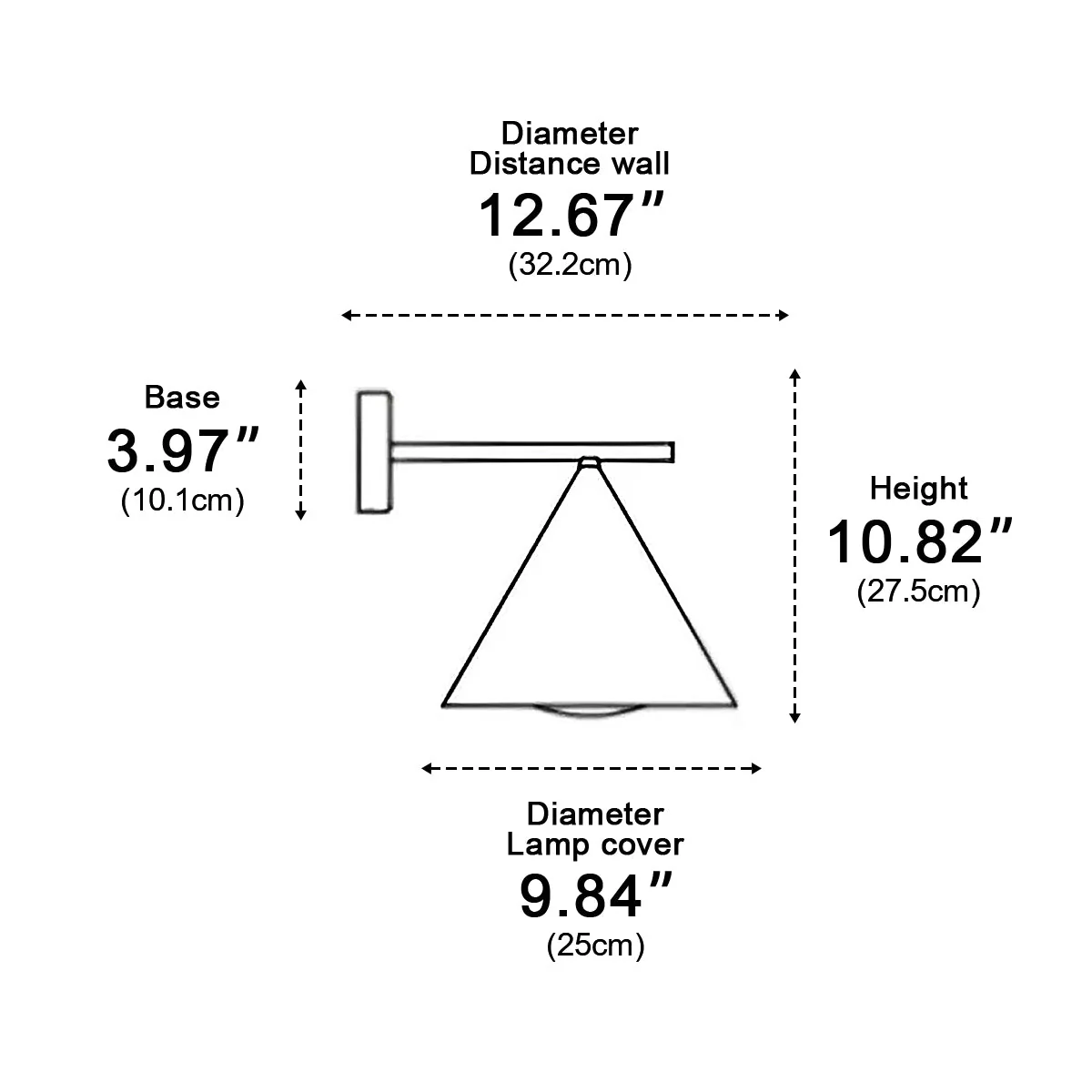 Waterproof Modern Minimalist Bell LED Outdoor Wall Sconces - Image 16