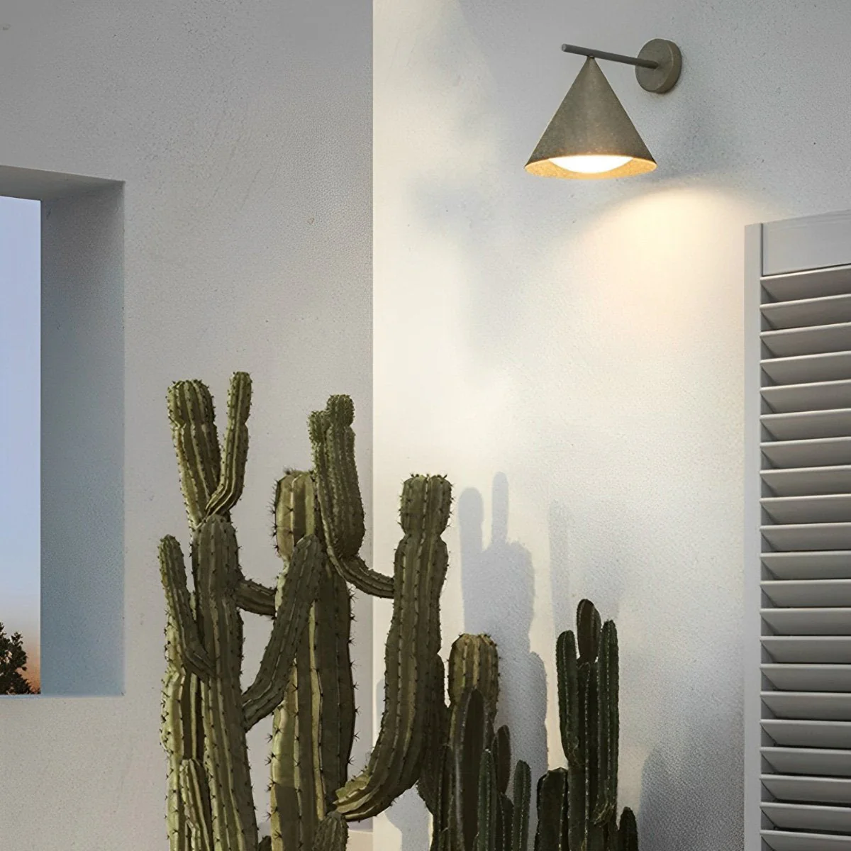 Waterproof Modern Minimalist Bell LED Outdoor Wall Sconces - Image 3