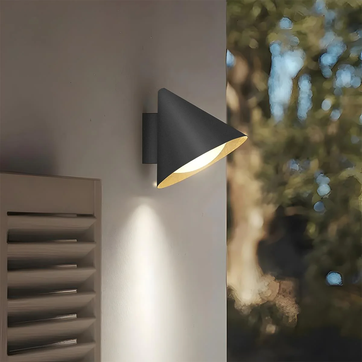 Waterproof Modern Minimalist Bell LED Outdoor Wall Sconces - Image 4
