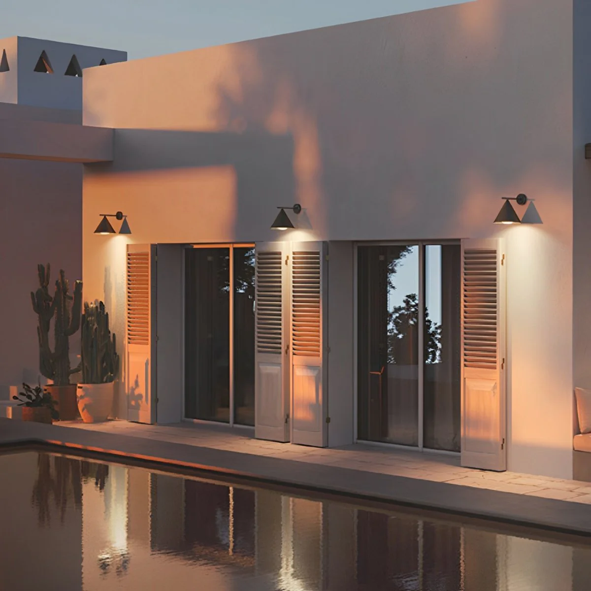 Waterproof Modern Minimalist Bell LED Outdoor Wall Sconces - Image 5