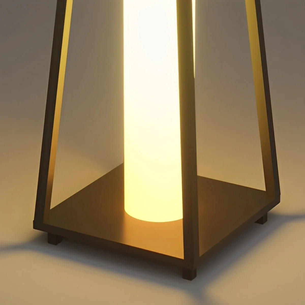 Waterproof Modern Minimalist Geometric LED Outdoor Floor Lamp - Image 8