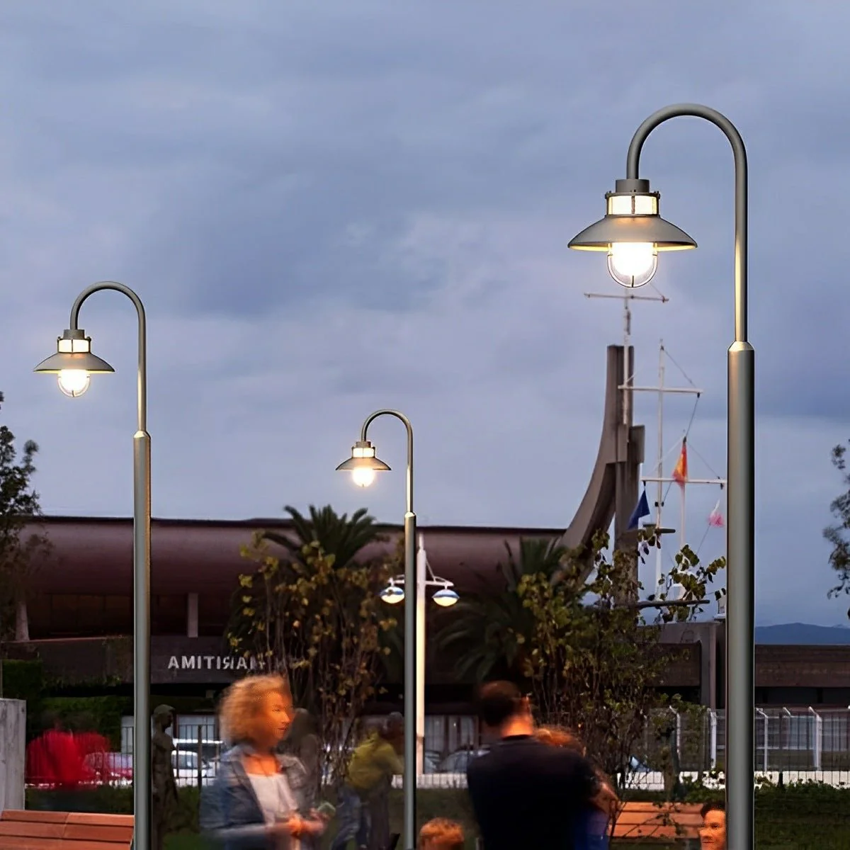 Waterproof Modern Outdoor Lantern Pathway Street Lights - Image 3