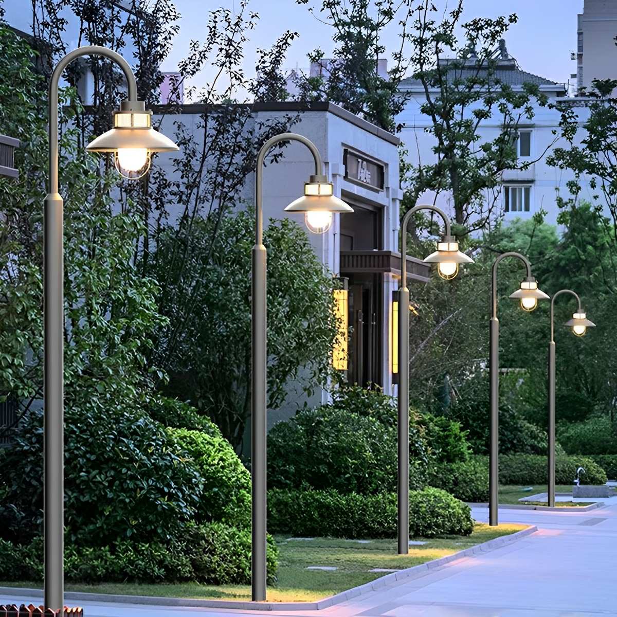 Waterproof Modern Outdoor Lantern Pathway Street Lights - Image 5