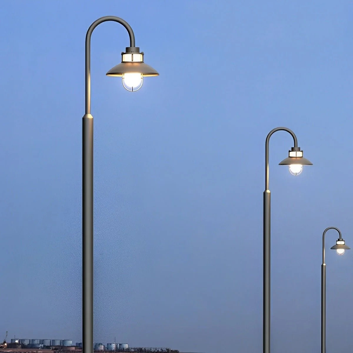 Waterproof Modern Outdoor Lantern Pathway Street Lights - Image 7