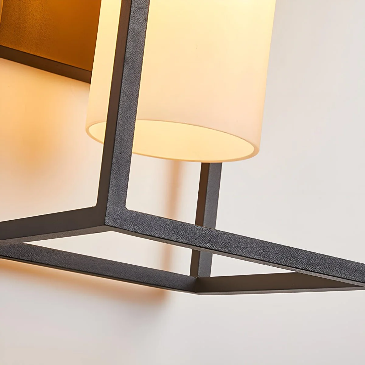 Waterproof Modern Rustic Rectangular Lantern Outdoor LED Porch Wall Lights - Image 11