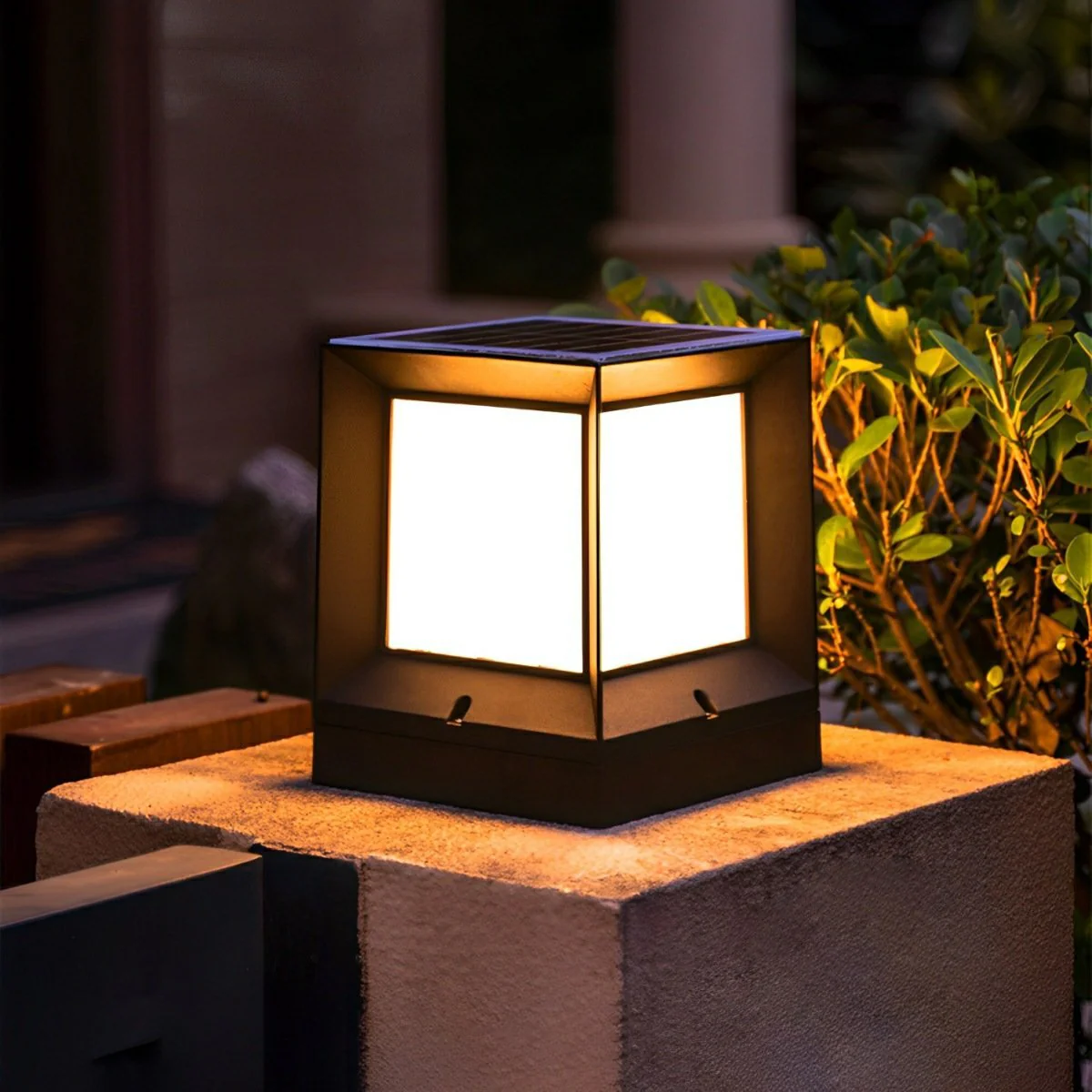 Waterproof Modern Square LED Outdoor Post Lights - Image 6
