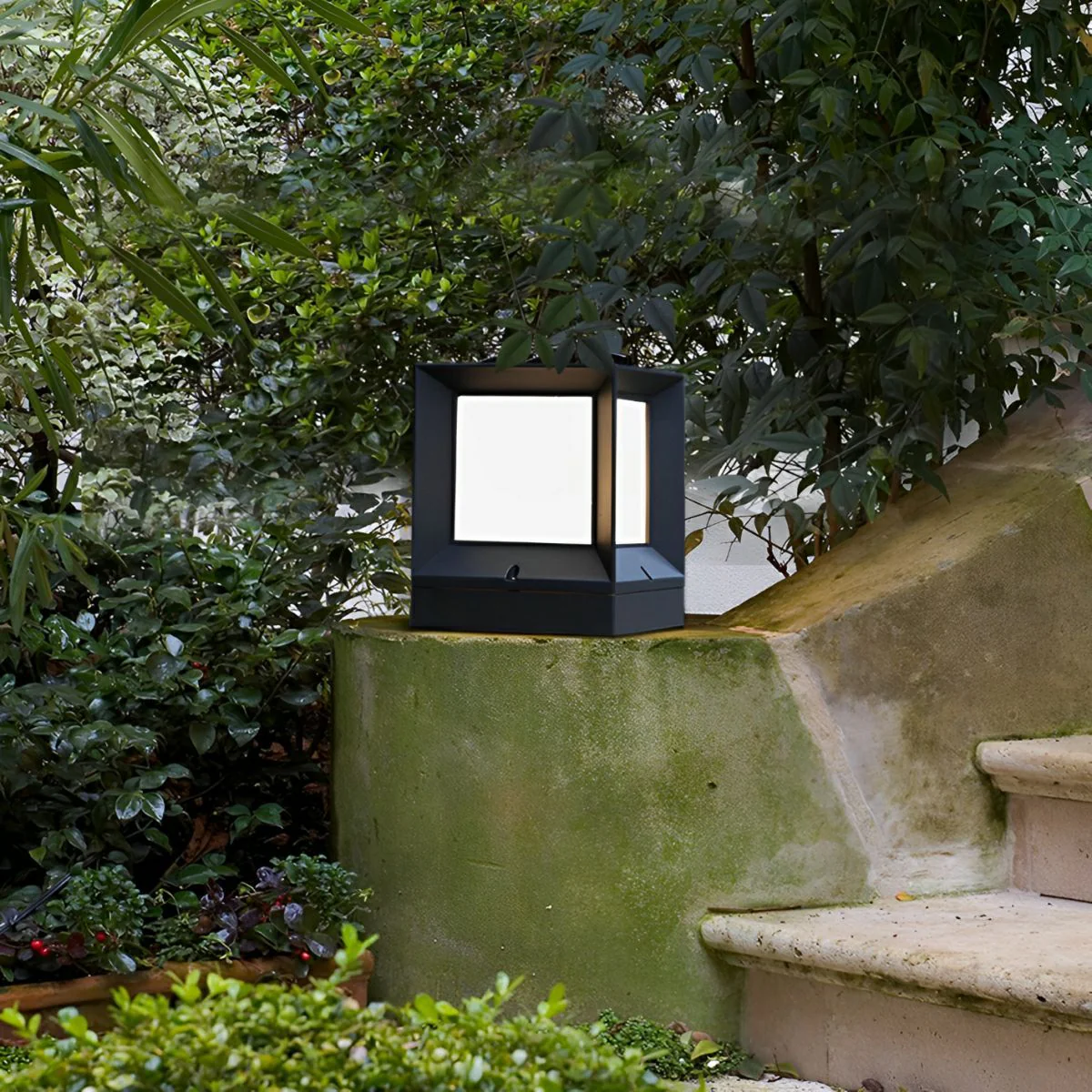 Waterproof Modern Square LED Outdoor Post Lights - Image 8