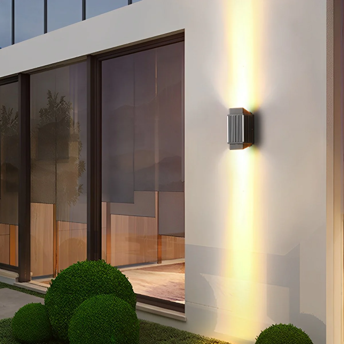 Waterproof Modern Up and Down Minimalist Outdoor LED Wall Lights - Image 3