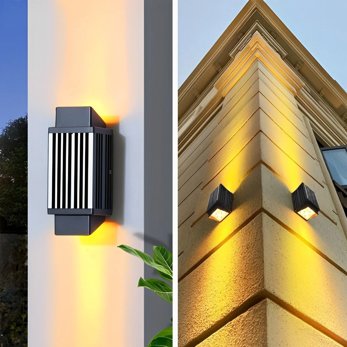 Waterproof Modern Up and Down Minimalist Outdoor LED Wall Lights - Image 4