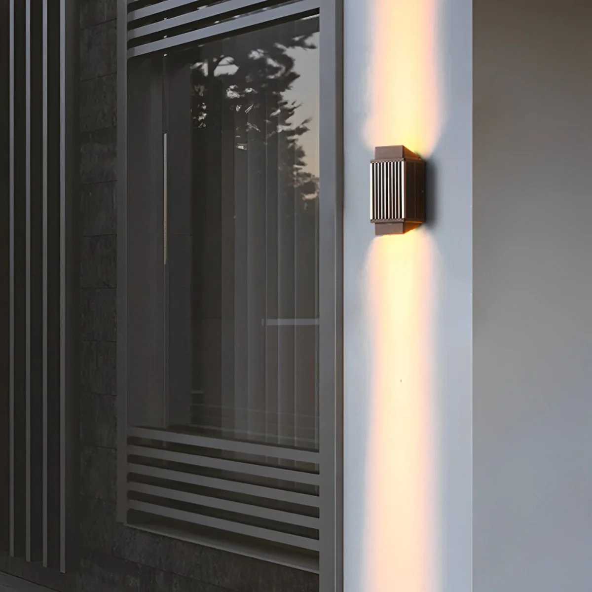 Waterproof Modern Up and Down Minimalist Outdoor LED Wall Lights - Image 5