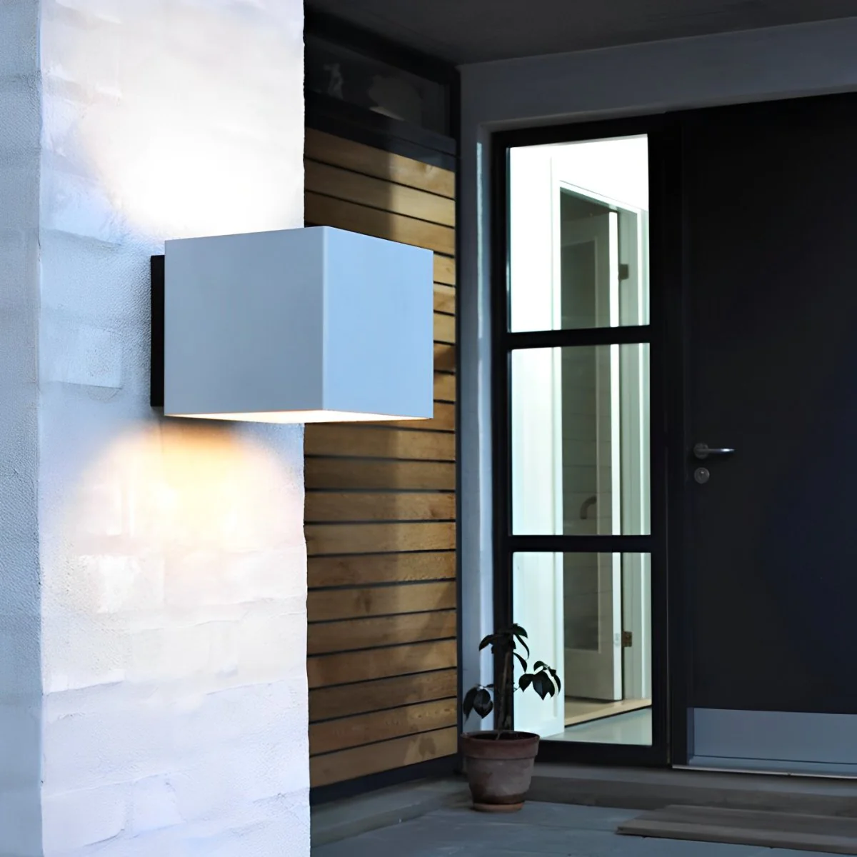 Waterproof Modern Up and Down Outdoor LED Wall Lights - Image 4