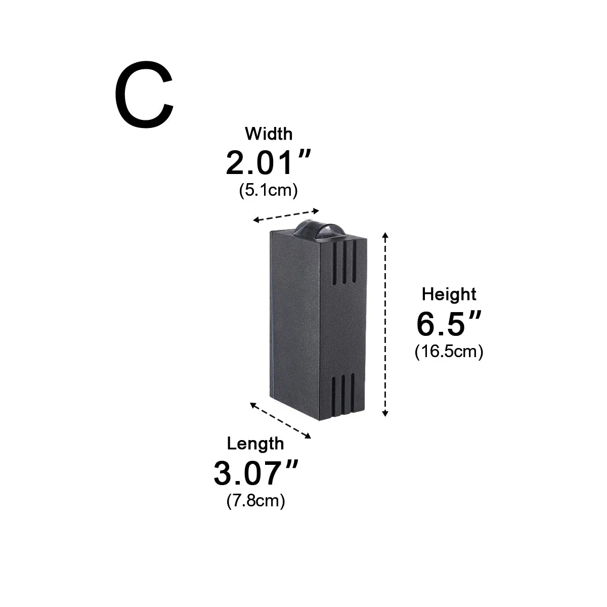Waterproof Modern Up&Down LED Outdoor Spotlight Wall Washer Light - Image 20