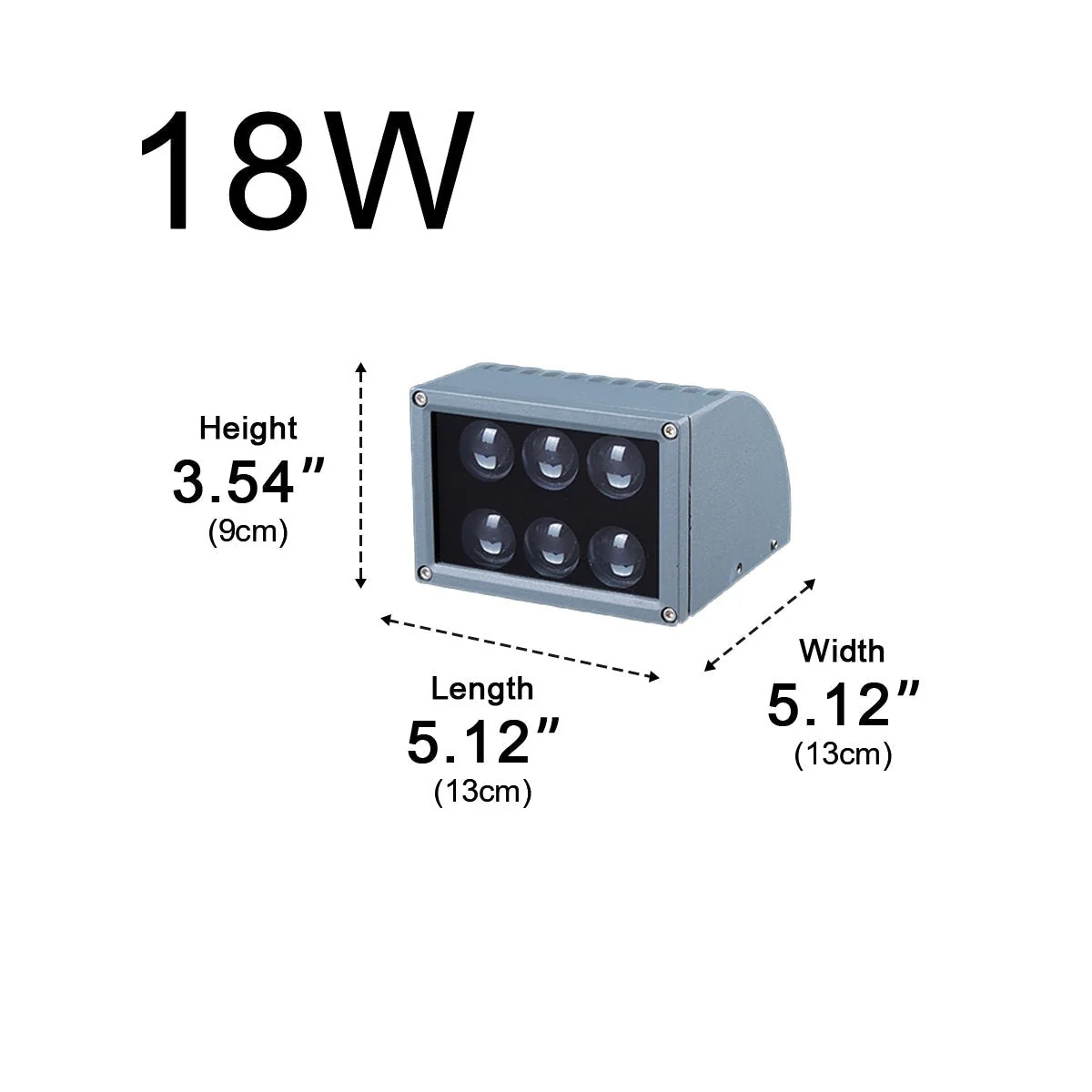 Waterproof Modern Up&Down LED Outdoor Wall Washer Spot Lights - Image 14