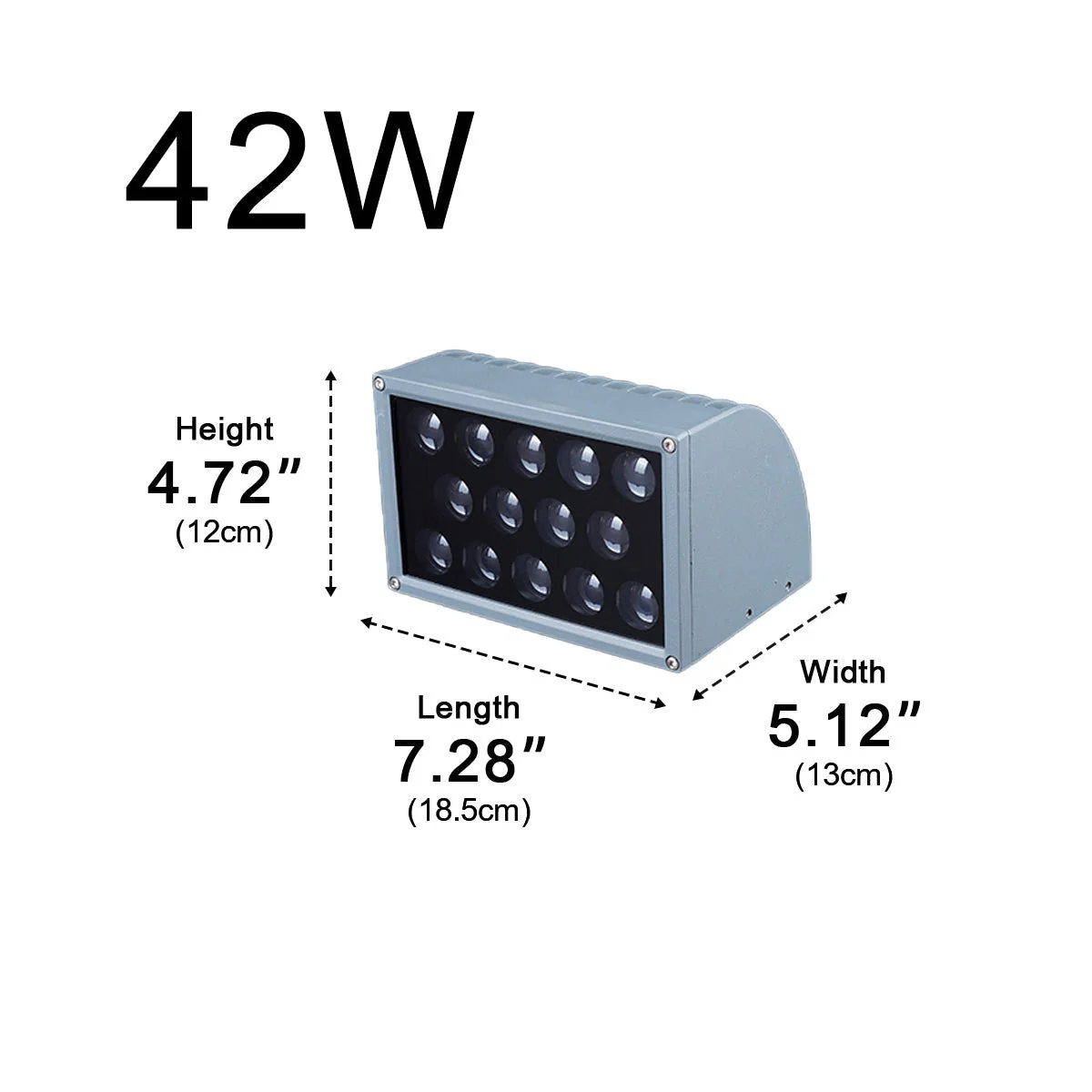 Waterproof Modern Up&Down LED Outdoor Wall Washer Spot Lights - Image 16