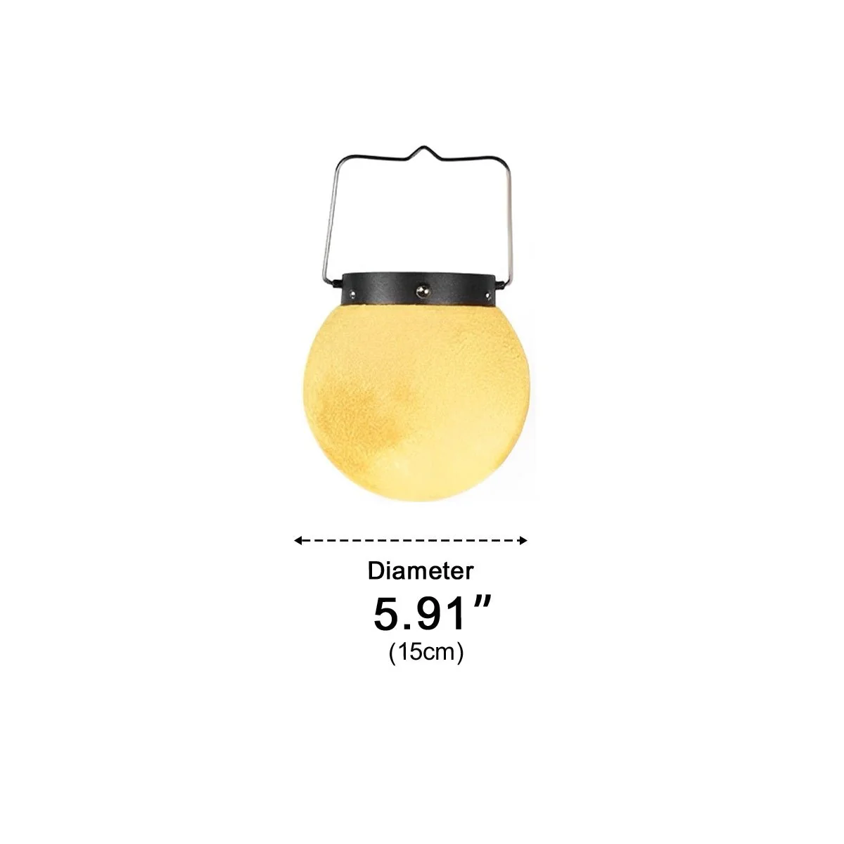 Waterproof Moon Garden Landscape Outdoor Hanging Lights - Image 7