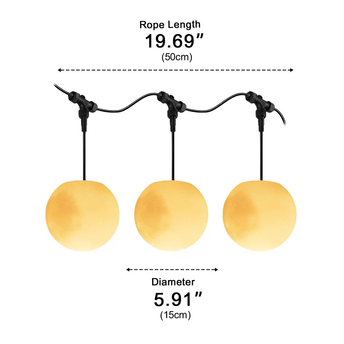 Waterproof Moon Garden Landscape Outdoor String Lights - Image 11