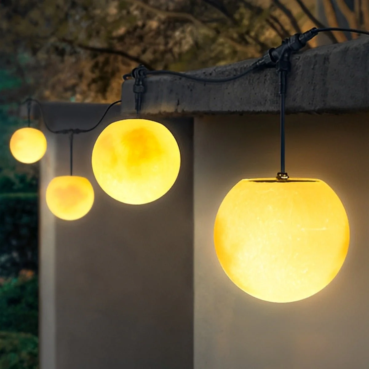 Waterproof Moon Garden Landscape Outdoor String Lights - Image 5