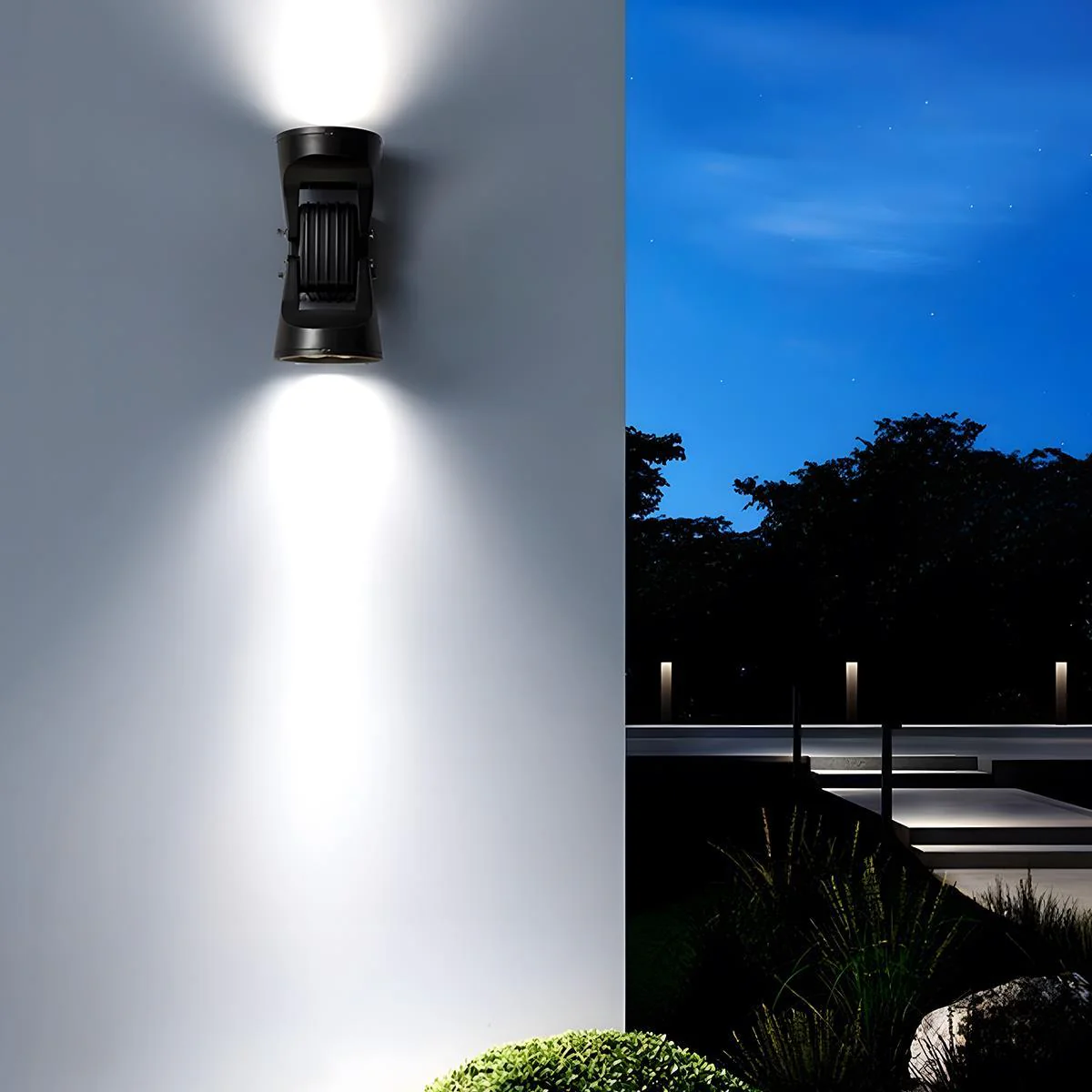 Waterproof Outdoor Adjustable Up and Down LED Exterior Wall Lights Spotlight - Image 6